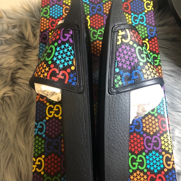 🚫Sold🚫Gucci Psyche Black multicolor size M8/ W9 - Picture 6 of 9